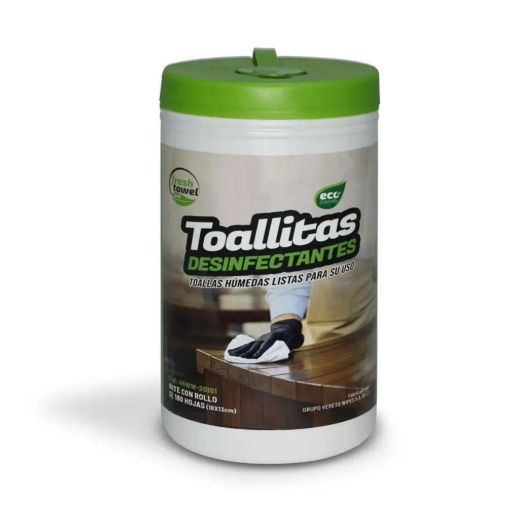 Toallitas Humedas Desinfectantes VERETO