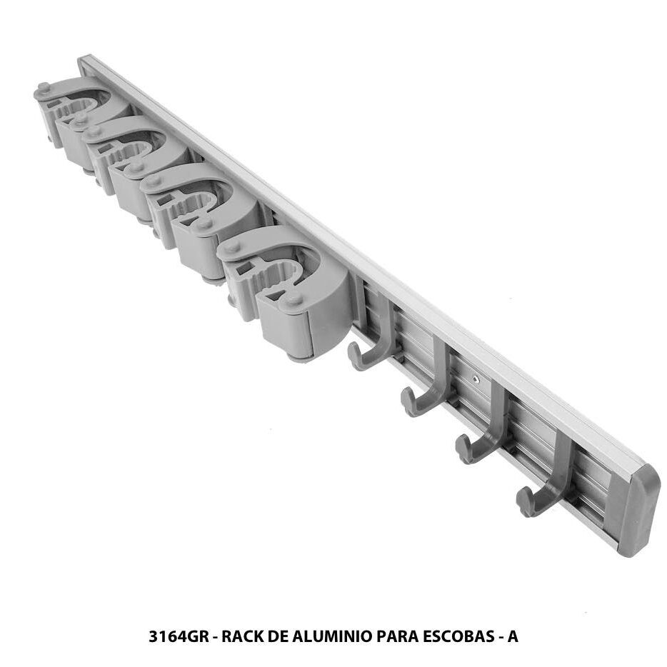 Rack Porta Escobas Mops Paños SABLON