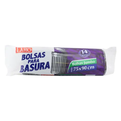 Bolsa en Rollo para Basura 14Pz LARO