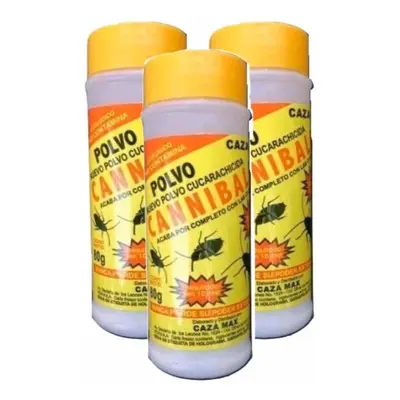 Polvo Cucarachicida CANNIBALES